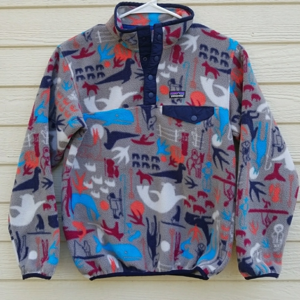 Patagonia Synchilla Snap T Pullover, Lg